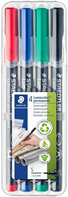 Lumocor Permanente Superfine Paquete x 4, 313 WP, S - 0,4 mm