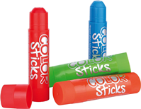 Color Sticks Fluor - Témperas sólidas para niños