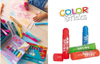 Color Sticks Fluor - Témperas sólidas para niños