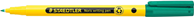 STAEDTLER Noris writing pen 307 Fineliner, carcasa de 97% plástico reciclado según ISO 14021, werde, 1  rotulador