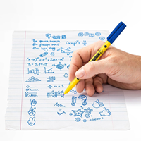 STAEDTLER Noris writing pen 307 Fineliner, carcasa de 97% plástico reciclado según ISO 14021, azul, 1  rotulador