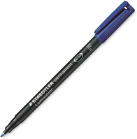 Staedtler 318-3 - Marcador Lumocolorpermanente, azul, F - 0,6mm