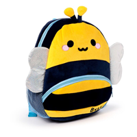 Mochila de Peluche Bobby La Abeja Animales Adorables Adoramals, 30cm 