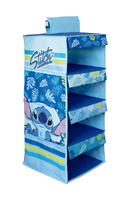 COLGADOR/ORGANIZADOR ARMARIO CON 4 HUECOS 29X28X65 CM. DE LILO & STITCH