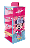 COLGADOR/ORGANIZADOR ARMARIO CON 4 HUECOS 29X28X65 CM. DE MINNIE