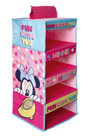 COLGADOR/ORGANIZADOR ARMARIO CON 4 HUECOS 29X28X65 CM. DE MINNIE