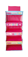 COLGADOR/ORGANIZADOR ARMARIO CON 4 HUECOS 29X28X65 CM. DE MINNIE