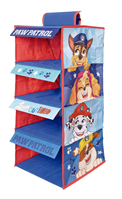 COLGADOR/ORGANIZADOR ARMARIO CON 4 HUECOS 29X28X65 CM. DE PATRULLA CANINA