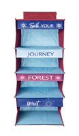 COLGADOR/ORGANIZADOR ARMARIO CON 4 HUECOS 29X28X65 CM. DE FROZEN