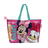 BOLSA DE PLAYA DE 48X32CM CON CREMALLERA DE MINNIE