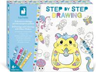 Set de dibujo creativo de 20 colores con rotuladores de purpurina