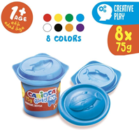 PASTA DE MODELAR BABY DOUGH 8 VASITOS