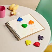 CAJA 6 CERAS TEDDY CRAYONS 1 AÑO