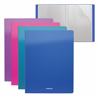 LIBRO DE PRESENTACIÓN DIAGONAL VIVID, CON 40 FUNDAS, A4, COL