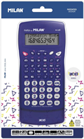 MILAN® Blíster calculadora científica M228 Serie Acid, Azul MILAN
