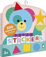 300 PEGATINAS - FORMAS GEOMETRICAS
