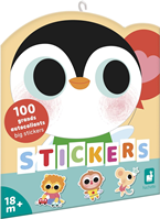 100 PEGATINAS EN HOJAS - BEBES ANIMALES