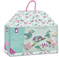 6 PASADORES CON PURPURINA LITTLE PETS