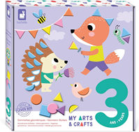 3 ANOS - PEGATINAS GEOMETRICAS