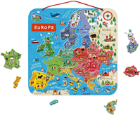 MAPA DE EUROPA MAGNÉTICO VERSIÓN ESPAÑOLA
