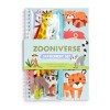 Libreta de Anillas con Estuche y 6 Artículos de Papelería Animales Zooniverse