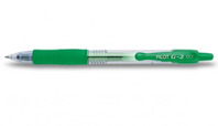 Boligrafo Pilot g-2 verde tinta gel retractil sujecion de caucho