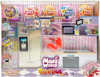 Bizak Mini World Playset Cocina con 5 Bolas