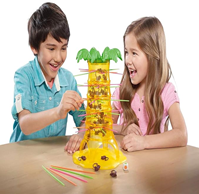 Mattel Games Monos Locos, Juegos de Mesa para niños +5 años, 2-4 Jugadores, partidas de Aproximadamente 30 min (52563)