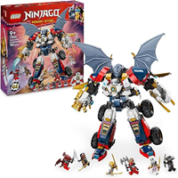 LEGO Ninjago Meca Ultra Combo de Zane Set de Construcción “4 en 1” 71834