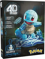 PUZZ4D - Maqueta Squirtle de 180 Piezas, Puzzle 3D Pokemon Squirtle de 23,5 cm, 6075064, Juegos de Mesa, Juegos Infantiles