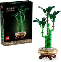 LEGO Botanical Bambú de la Suerte Planta Artificial de Interior, Decoración del Hogar y Oficina, Maqueta para Construir para Adultos, Regalo Romántico para Mujeres, Esposas y Pareja 10344