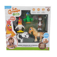 La Granja De Zenón Pack 5 Súper Figuras