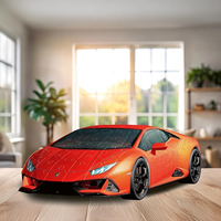 Ravensburger - Puzzle 3D Lamborghini Huracán EVO | Modellismo Da Costruire Adulti | 163 Pezzi | Regalo Bambino 8 Anni e Più | Regalo Adulti | Regalo Natale