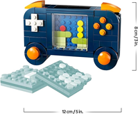 LEGO Creator 3en1 Consola de Videojuegos Retro - Transformable en Máquina Recreativa y Ordenador de Juguete con Teclado y Ratón - Regalo Gamer para Niños y Niñas de 8+ Años - 31380