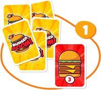 Bizak Juego Burger Boom, Divertido Juego para Toda la Familia (35001935)