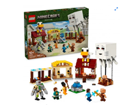 LEGO Minecraft El Ataque a la Aldea del Globo de Ghast, Juego de construcción +10 años - 21273