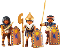 PLAYMOBIL 3 SOLDADOS EGIPCIOS