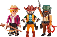 2 Cowboys y vaquera Playmobil 6278