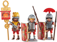Playmobil 6490-3 Legionarios Romanos - Embalaje de Plástico, Sin Caja de Cartón