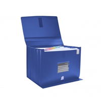 SEPARADORES A4 10/SP PLASTICO negro/azul